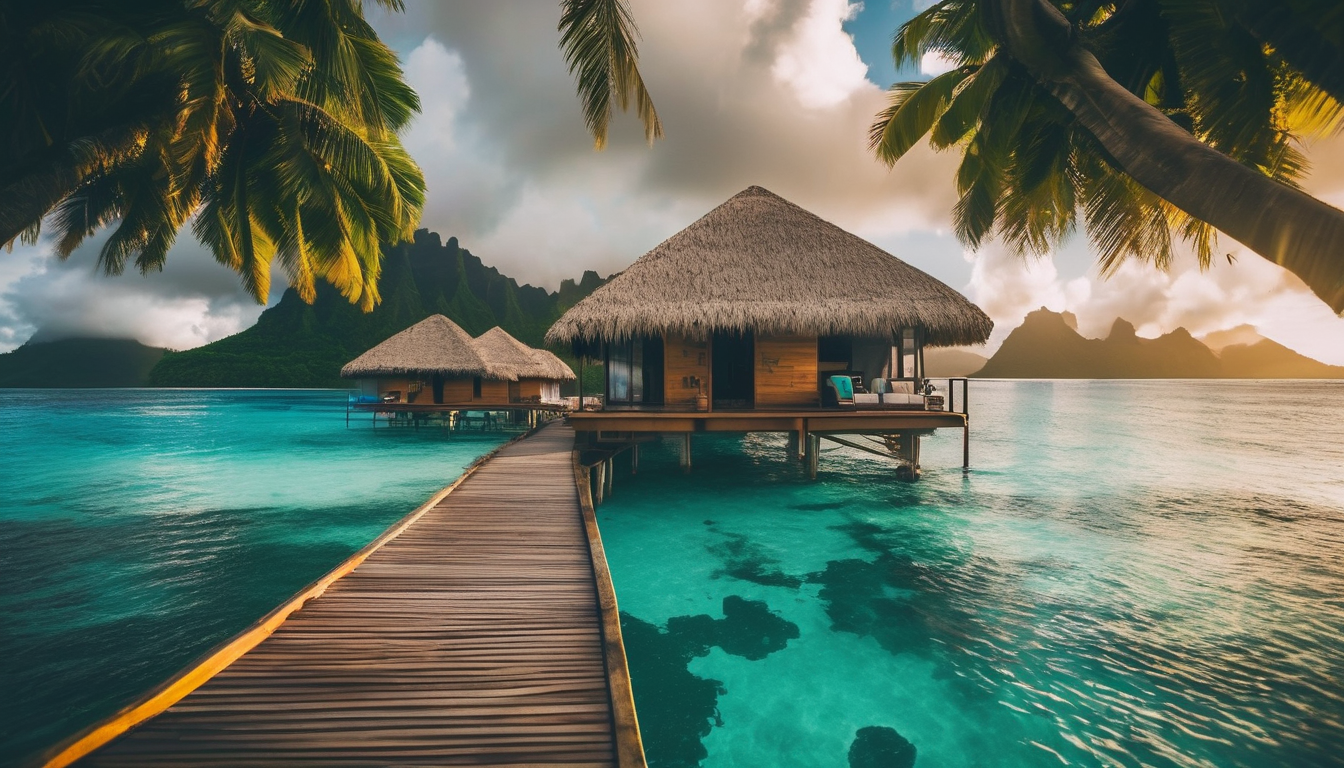 Eco-Luxury Getaways: Discovering the Most Sustainable Overwater Bungalows in the South Pacific