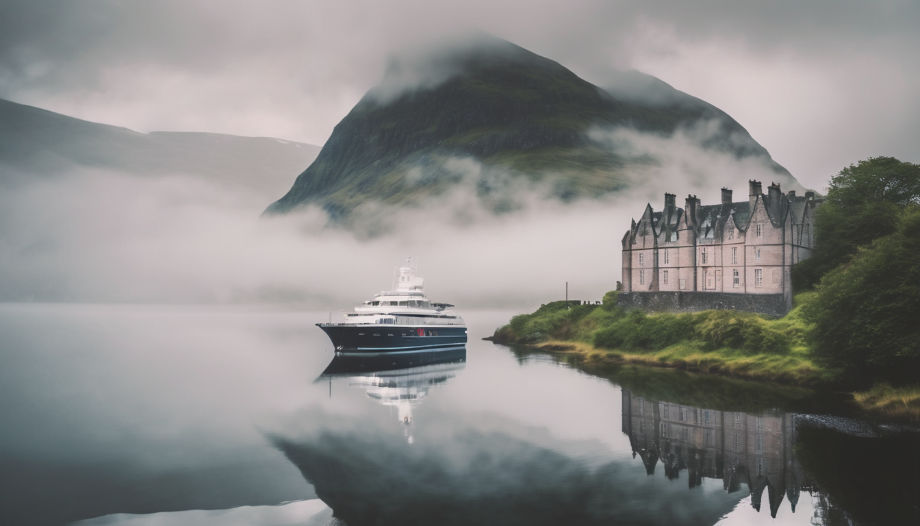 Cruise Through the Mist: Exploring Scotland's Hidden Lochs and Castles on a Boutique Yacht