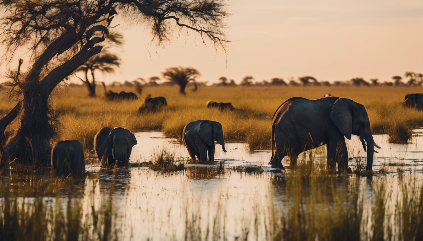 Discovering the Okavango Delta: A Budget Traveler's Guide to Wildlife Campgrounds